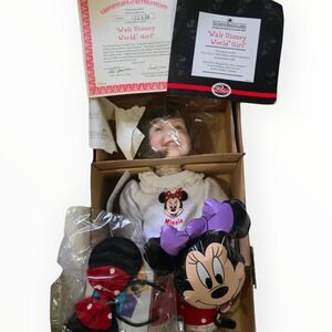 Ashton-Drake Galleries Walt Disney World Girl Porcelain Doll With COA